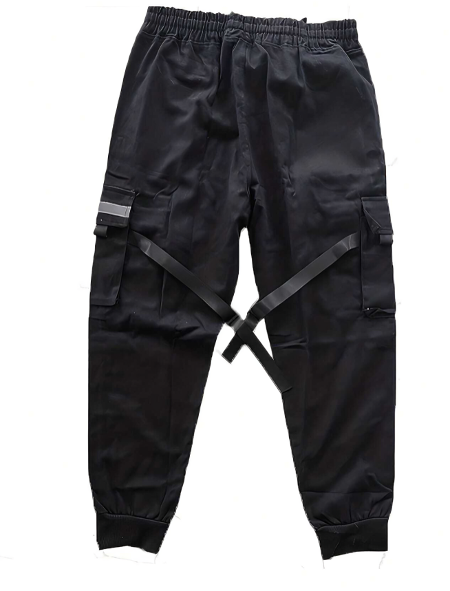 Stylish Utility Pocket Design Pants