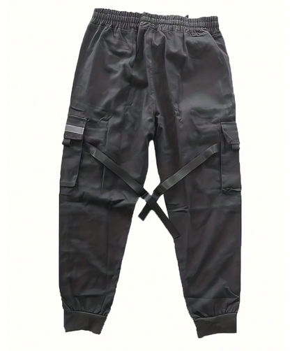 Stylish Utility Pocket Design Pants