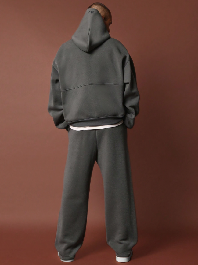 Ultimate Comfort 2-Piece Set – Overhead Hoodie & Drop Crotch Sweatpants