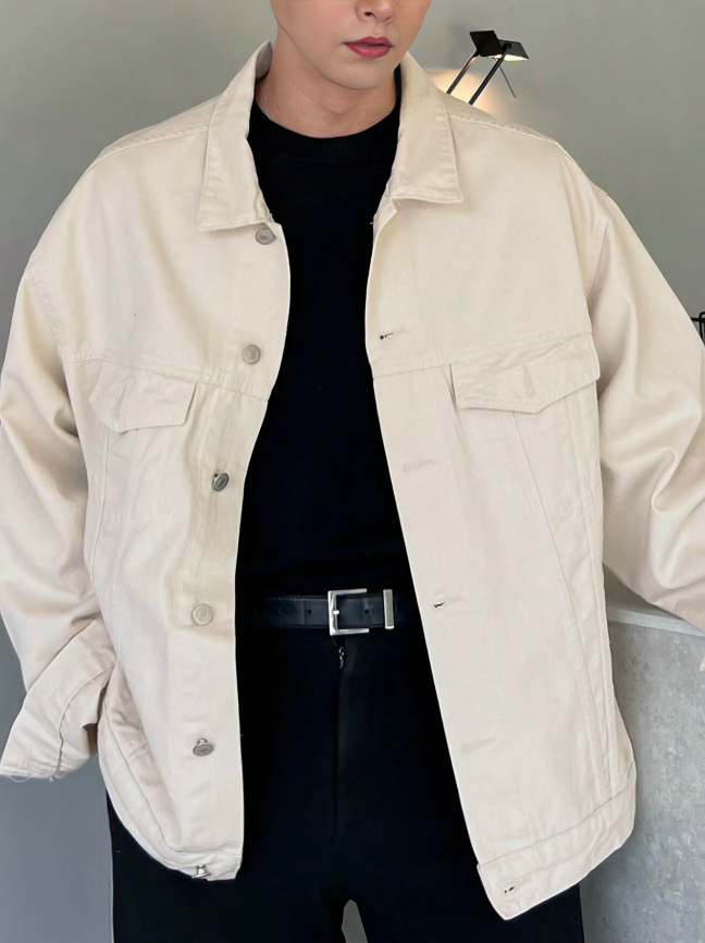 Classic Men's Denim Jacket – Timeless Style & Everyday Comfort